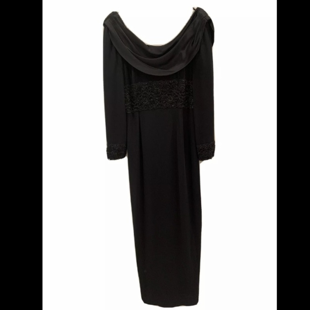 Blacktoe Oleg Cassini dress